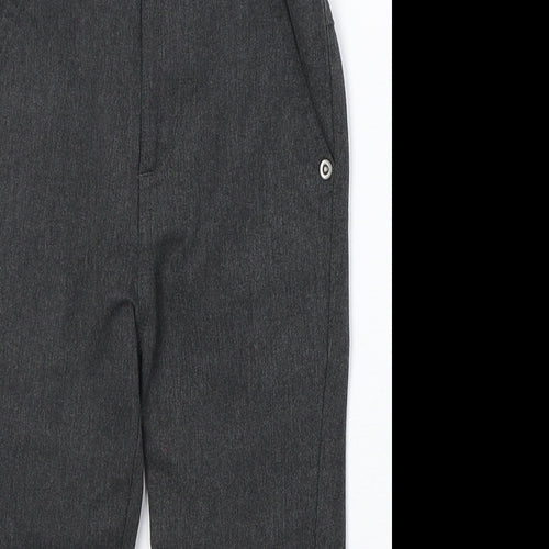 NEXT Boys Grey Polyester Dress Pants Trousers Size 3 Years Regular Zip