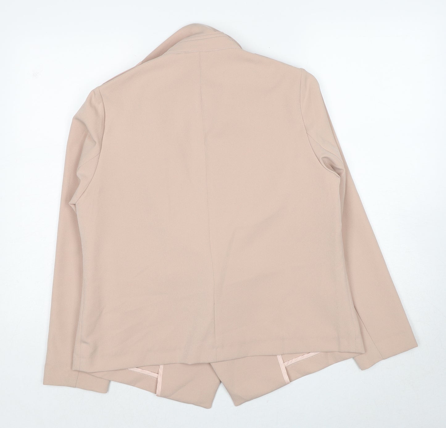 Anthology Womens Pink Jacket Blazer Size 14 Snap