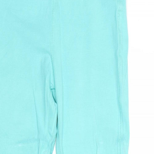 Gap Girls Blue Cotton Jogger Trousers Size 12 Years Regular Pullover - Leggings