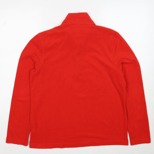 McKINLEY Womens Red Polyester Pullover Sweatshirt Size 10 Pullover