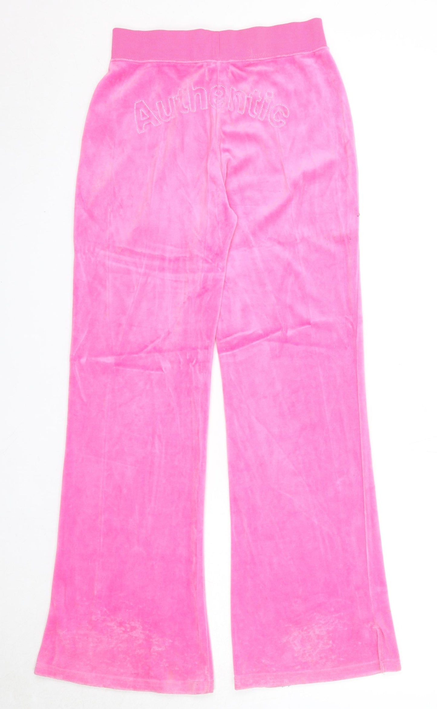 CQ Girls Pink Cotton Jogger Trousers Size 12-13 Years Regular Pullover