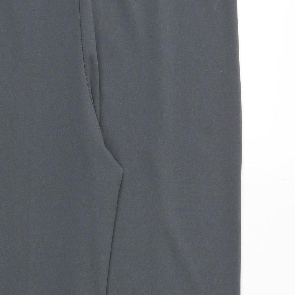 Nougat Womens Grey Polyester Trousers Size 16 Regular
