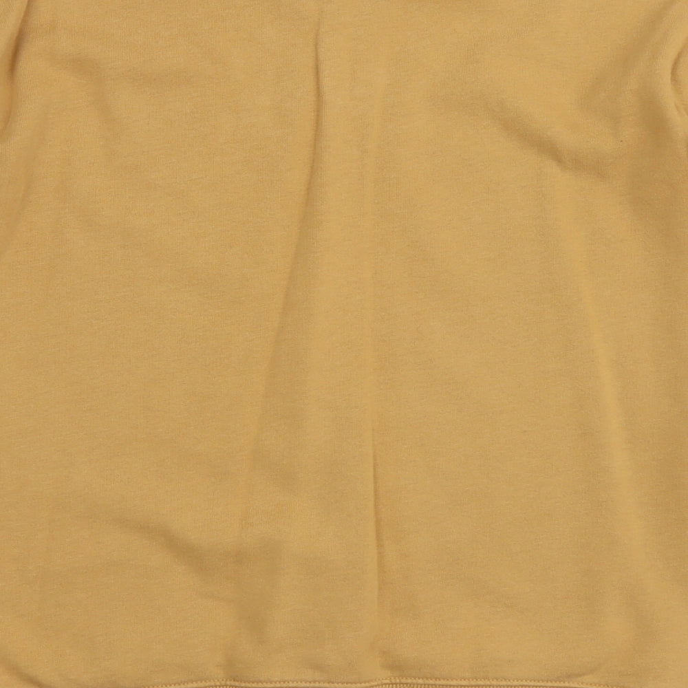 H&M Womens Brown Cotton Pullover Sweatshirt Size S Pullover