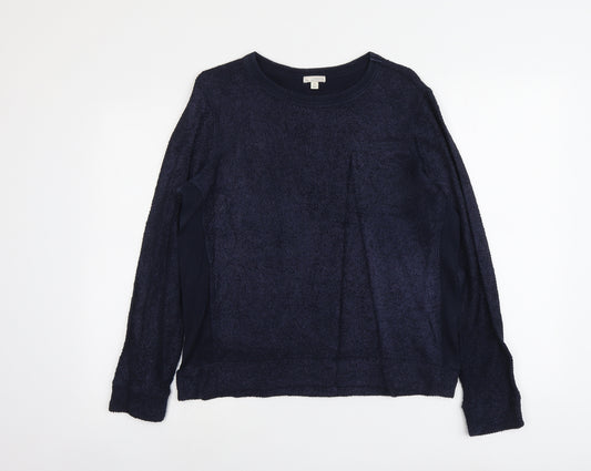Gap Womens Blue Cotton Pullover Sweatshirt Size M Pullover