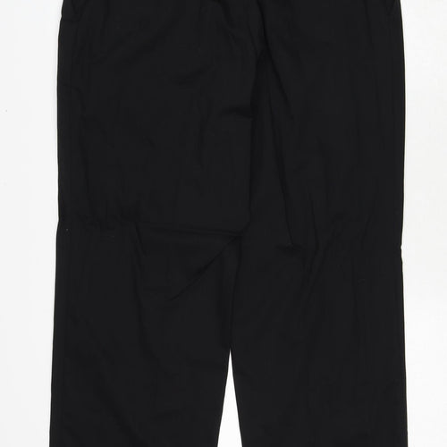 Ted Baker Mens Black Polyester Dress Pants Trousers Size 32 in Regular Zip