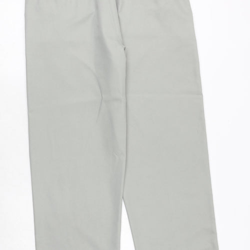 Slazenger Mens Grey Polyester Trousers Size 36 in Regular Zip