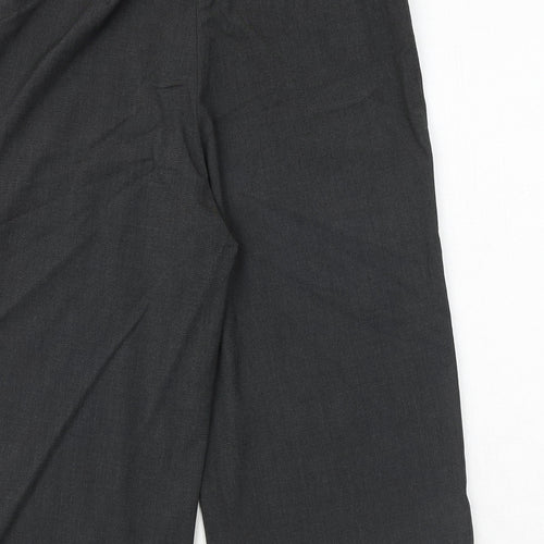 Laura Ashley Womens Grey Viscose Chino Shorts Size 10 Regular Zip