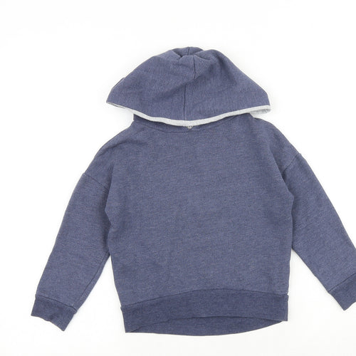 Outfit Boys Blue Cotton Pullover Hoodie Size 6 Years Pullover - Woke Up Like This