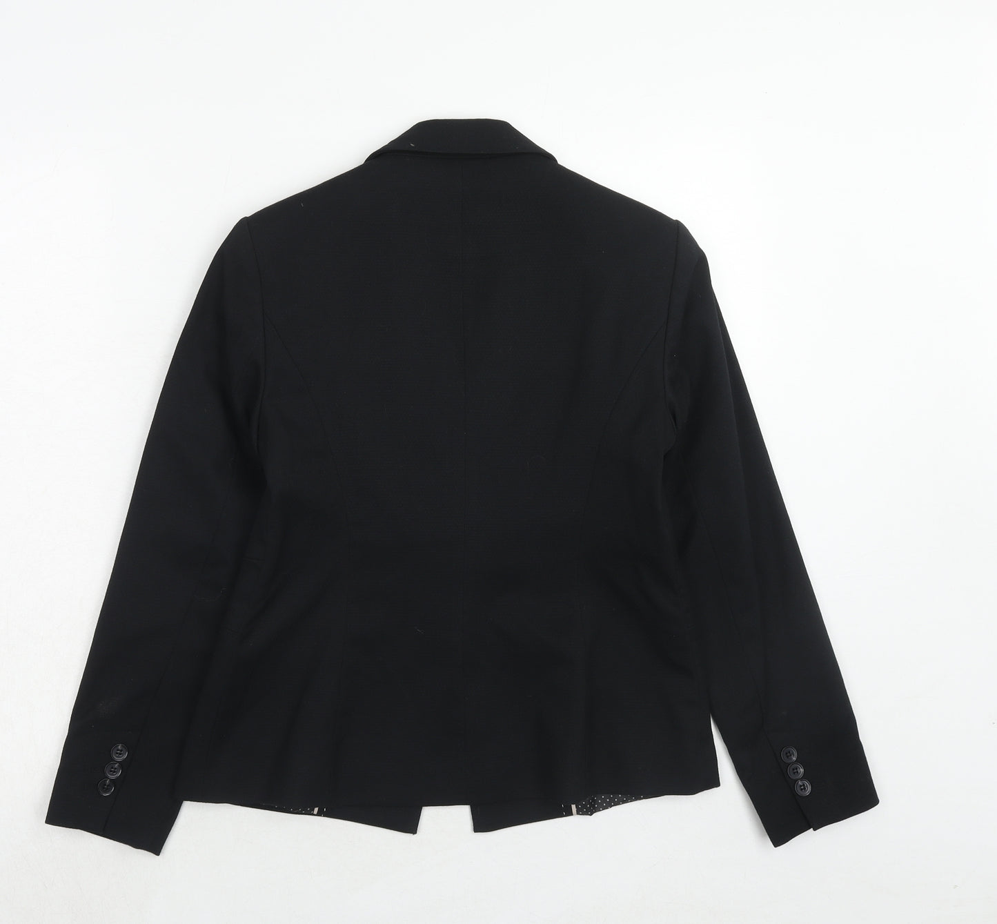 Dorothy Perkins Womens Black Polyester Jacket Suit Jacket Size 8