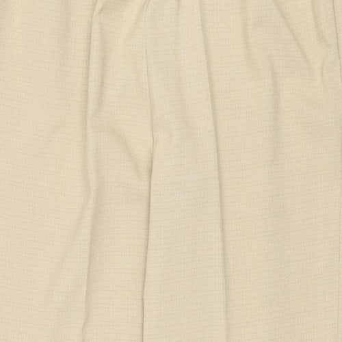 Marks and Spencer Womens Beige Polyester Capri Trousers Size 18 Regular