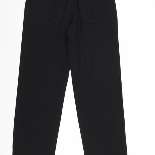 Henri Lloyd Mens Black Viscose Dress Pants Trousers Size 32 in Regular Zip