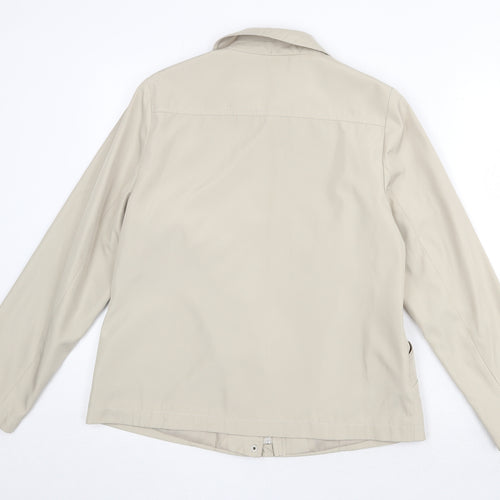 Bonmarché Womens Beige Jacket Size XS Zip