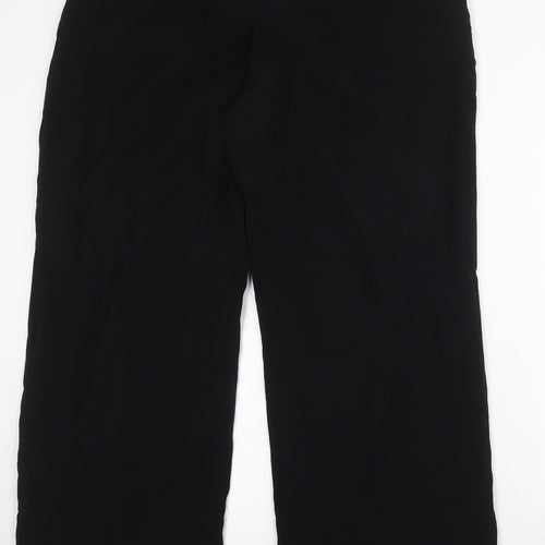 Windsmoor Womens Black Polyester Trousers Size 35 in Regular Zip