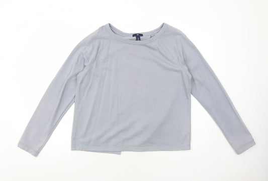 Gap Womens Grey Cotton Pullover Sweatshirt Size M Pullover - Open Back