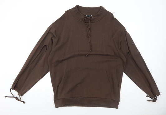 ASOS Womens Brown Cotton Pullover Sweatshirt Size M Pullover