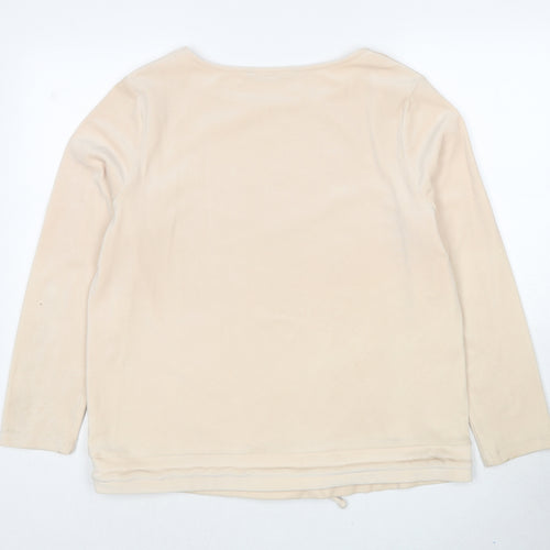 Bonmarché Womens Beige Polyester Pullover Sweatshirt Size 16 Pullover