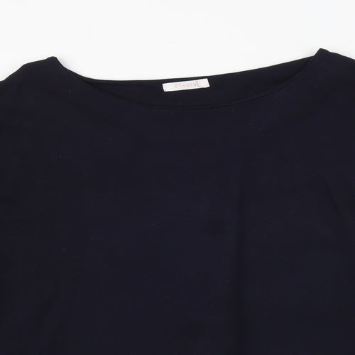 Finery Womens Blue Viscose Pullover Sweatshirt Size 12 Pullover