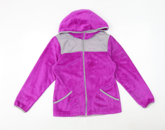 Free Country Girls Purple Jacket Size M Zip