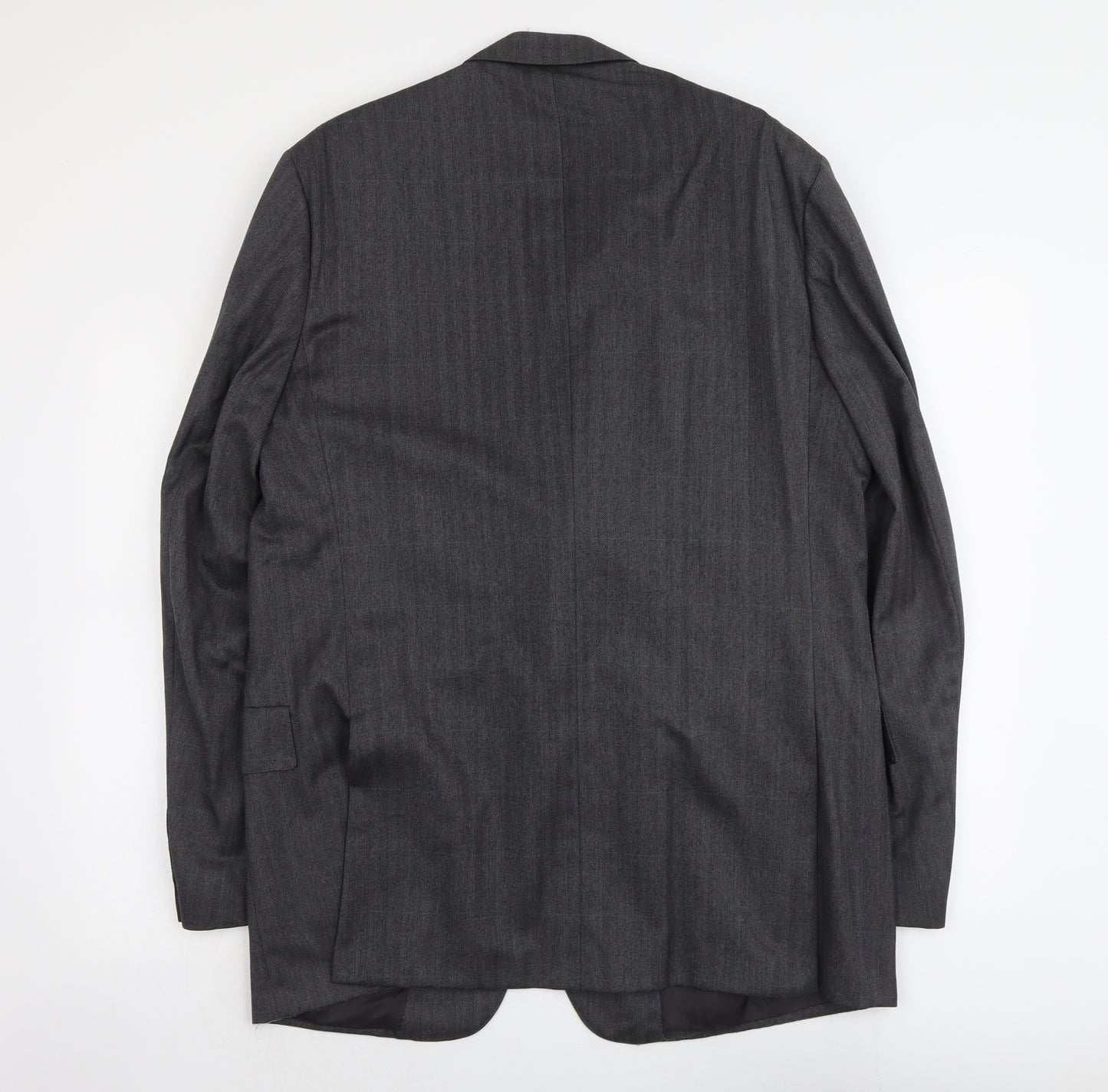 Austin Reed Mens Grey Wool Jacket Suit Jacket Size 44 Regular