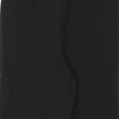 ASOS Womens Black Polyester Carrot Trousers Size 10 Regular