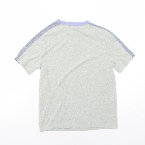 Gap Boys Grey Cotton Pullover T-Shirt Size M Crew Neck Pullover