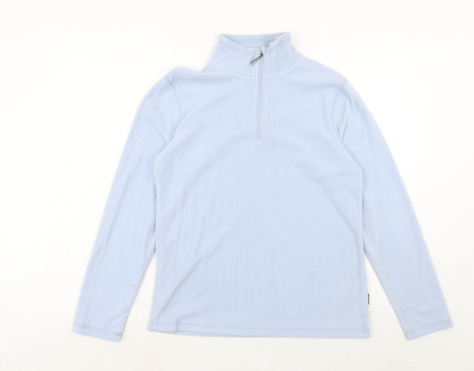 Alpine Mens Blue Polyester Pullover Sweatshirt Size S