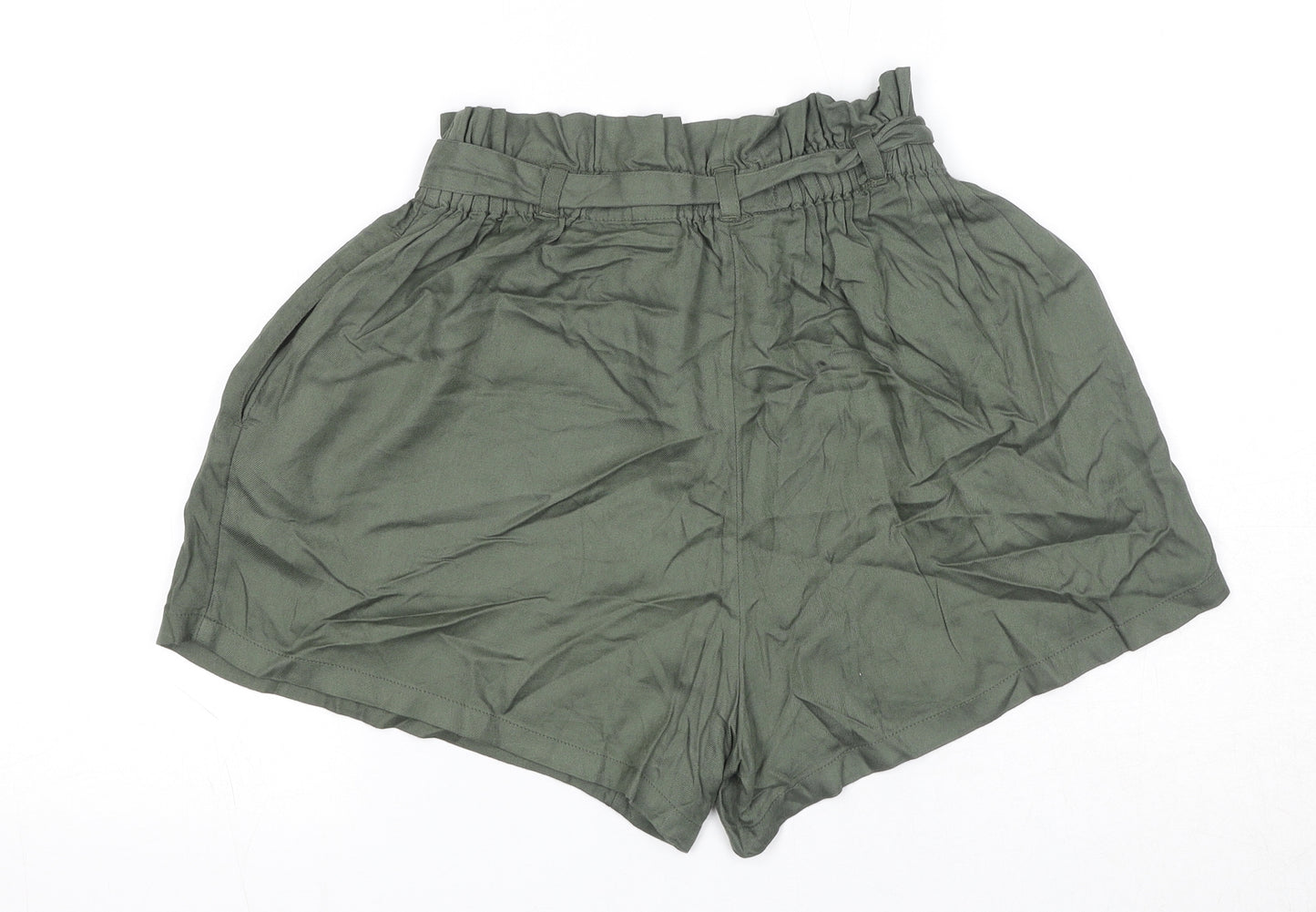 Hollister Womens Green Viscose Sailor Shorts Size XS Regular Pull On