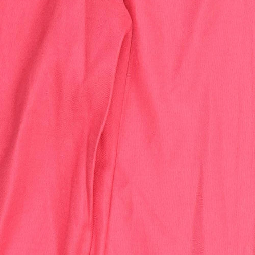 Banana Republic Womens Pink Viscose Trousers Size 27 in Regular Zip