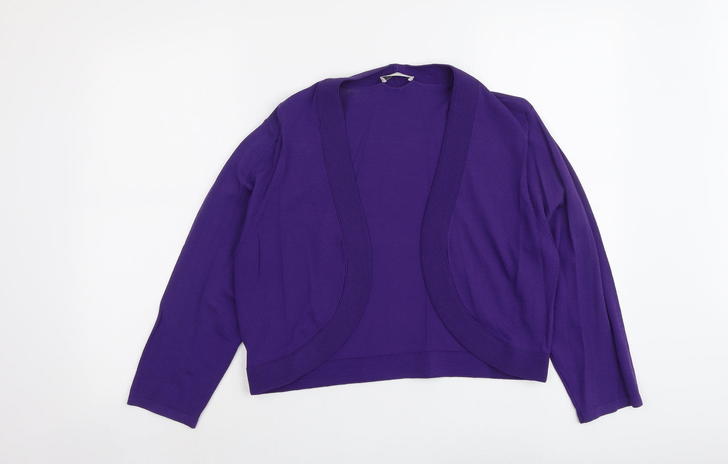 Windsmoor Womens Purple V-Neck Viscose Cardigan Jumper Size M