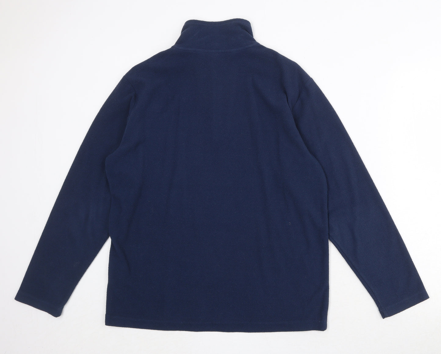 Hi Gear Womens Blue Polyester Pullover Sweatshirt Size S Zip