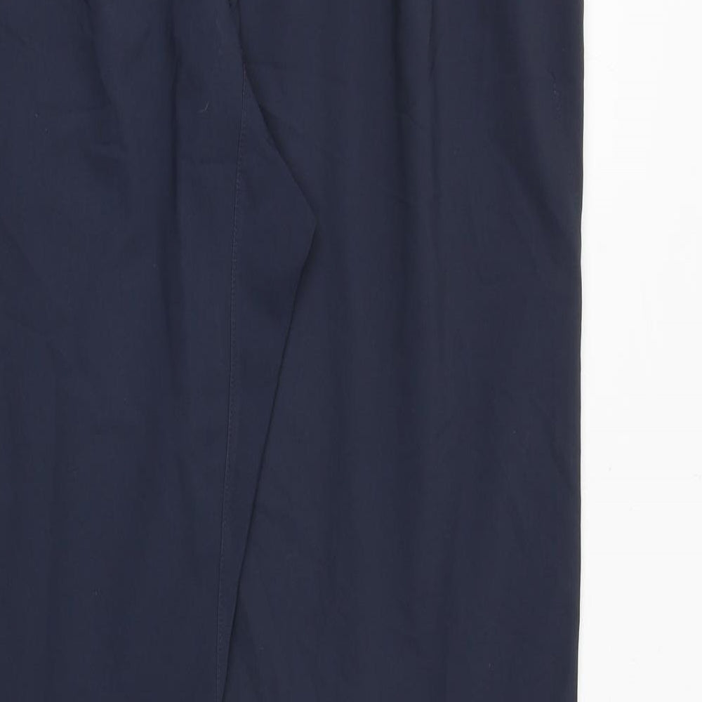 DECATHLON Womens Grey Polyester Trousers Size 36 Regular