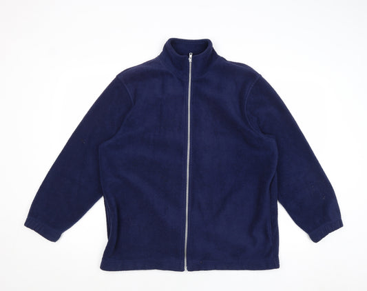 Classics Womens Blue Jacket Size 12 Zip