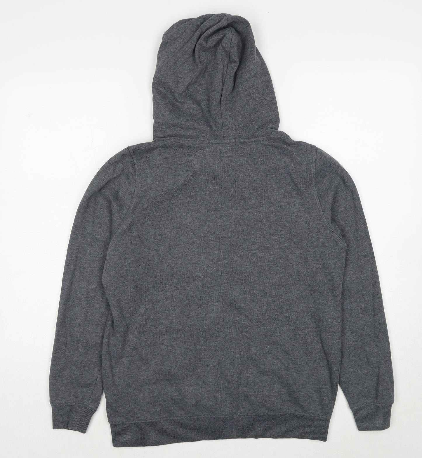 Avenue Womens Grey Polyester Pullover Hoodie Size 12 Pullover