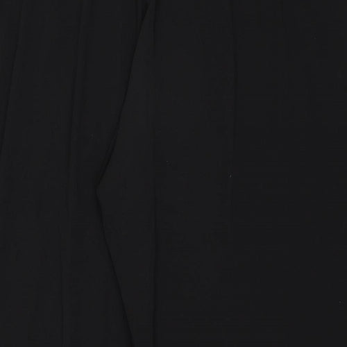 Max Studio Womens Black Polyester Trousers Size 22 Regular