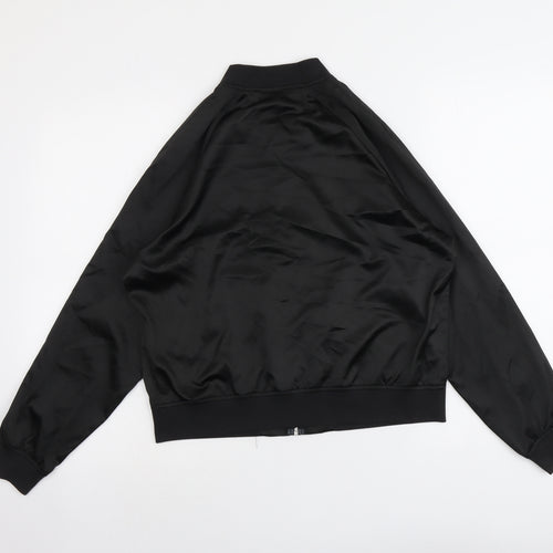 Uniqlo Womens Black Bomber Jacket Jacket Size XS Zip