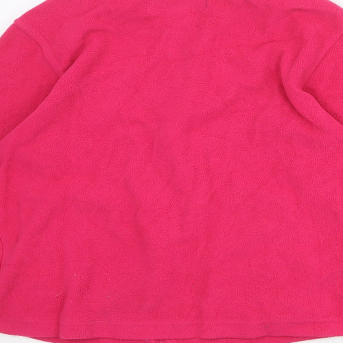 Regatta Girls Pink Jacket Size 9-10 Years Zip