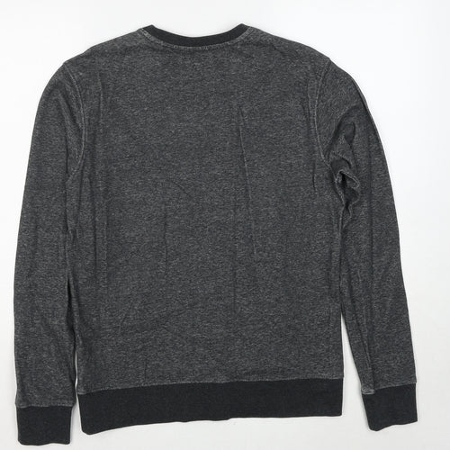 Stanley Mens Grey Cotton Pullover Sweatshirt Size M