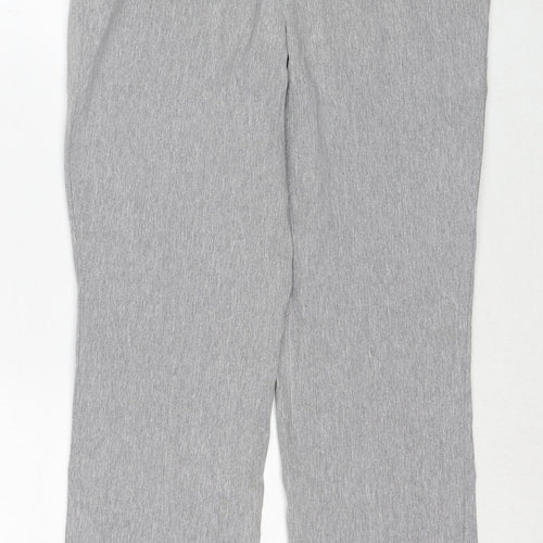 ORSAY Womens Grey Polyester Trousers Size 10 Regular Zip