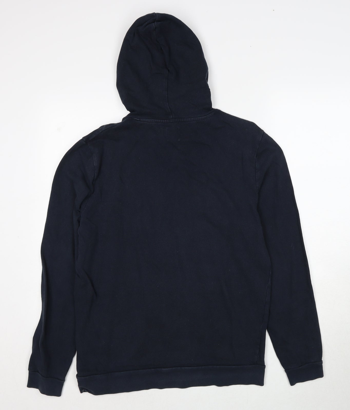 ASOS Mens Blue Cotton Pullover Hoodie Size S
