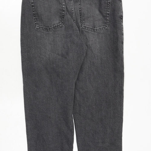 Gap Mens Grey Cotton Straight Jeans Size 28 in Regular Zip