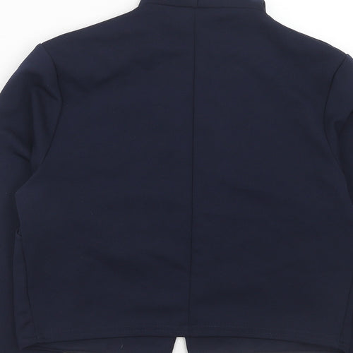 Quiz Womens Blue Jacket Blazer Size 12