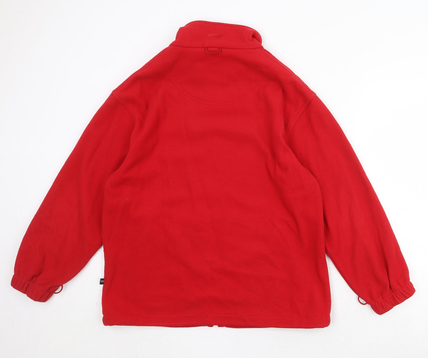Mountain Life Womens Red Jacket Size 12 Zip