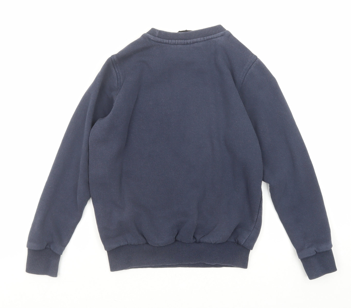 Umbro Boys Blue Cotton Pullover Sweatshirt Size 7-8 Years Pullover