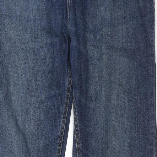 Cheap Monday Mens Blue Cotton Straight Jeans Size 34 in L32 in Regular Zip