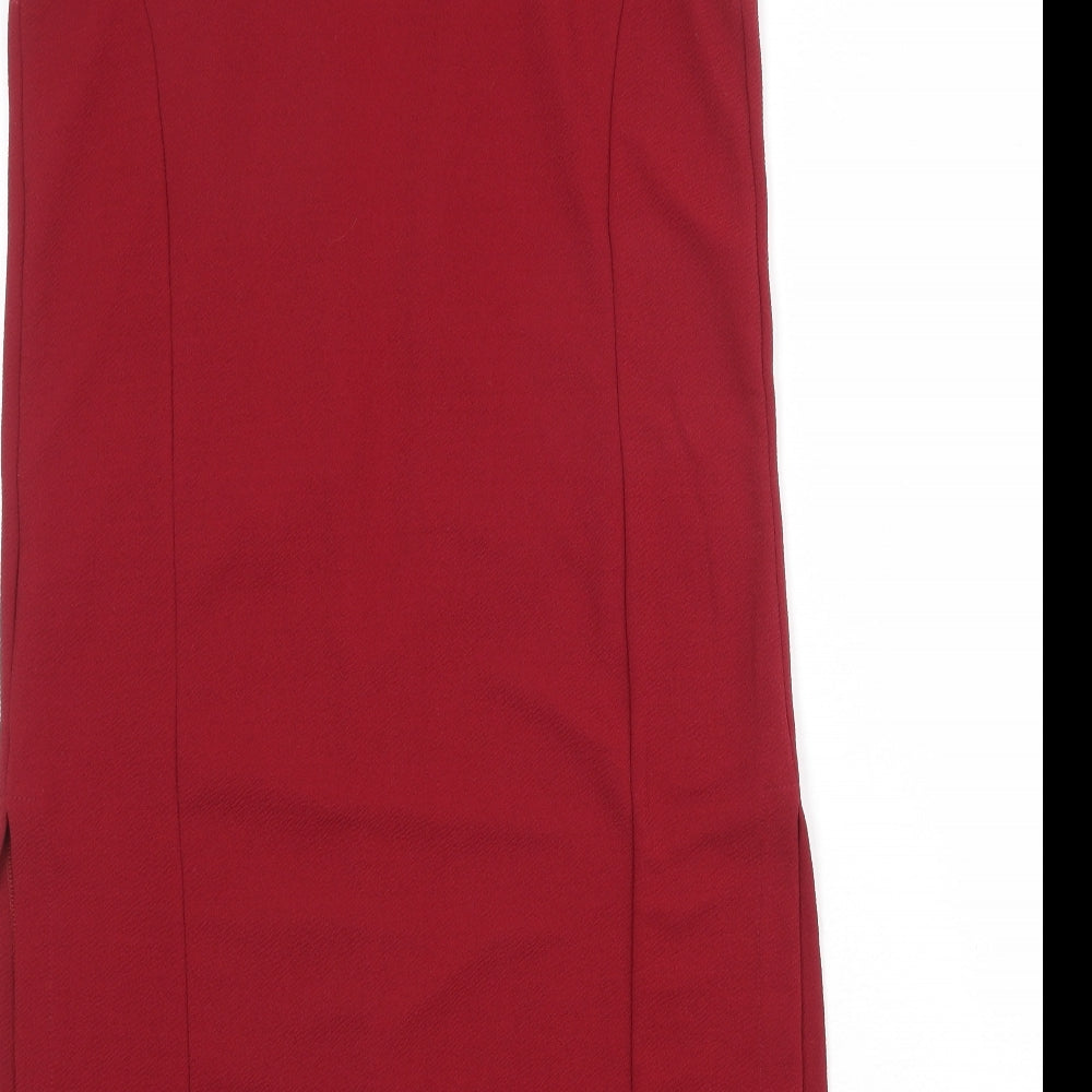 Quiz Womens Red Jacket Blazer Size 8