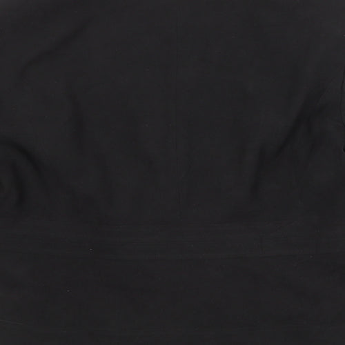 BHS Womens Black Polyester Jacket Blazer Size 16