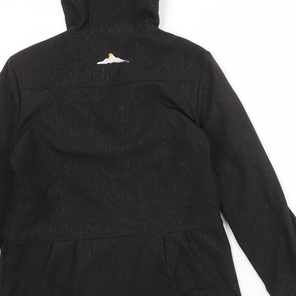 Portwest Womens Black Geometric Jacket Size 12 Zip