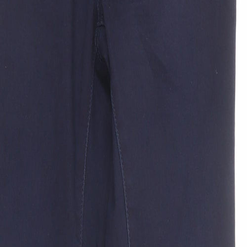 ESMARA Womens Blue Cotton Skinny Jeans Size 10 Regular Zip