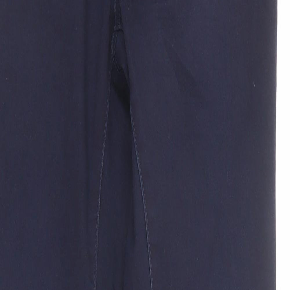 ESMARA Womens Blue Cotton Skinny Jeans Size 10 Regular Zip