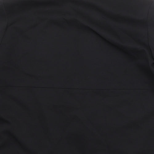 Monsoon Womens Black Polyester Jacket Blazer Size 14 - Open